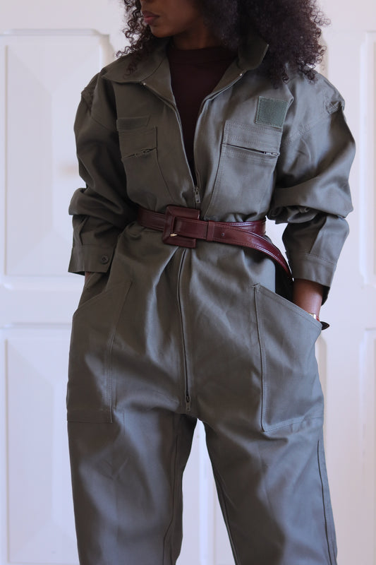 Combinaison pilote vintage