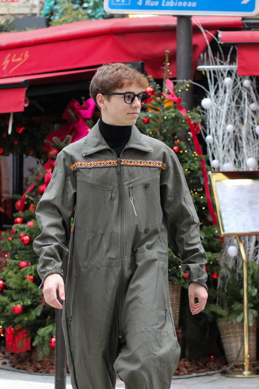 Combinaison pilote vintage