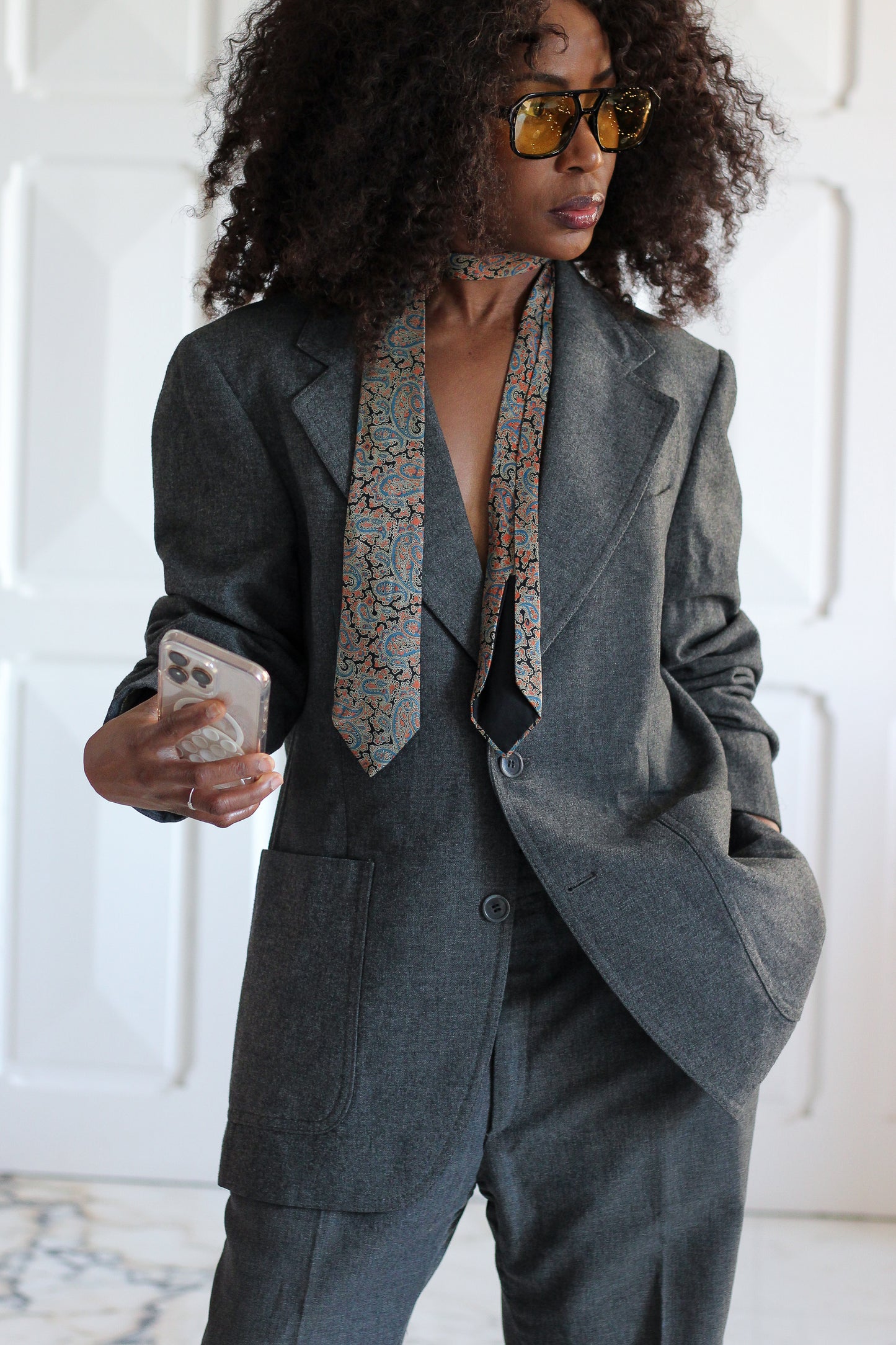 Sur-mesure costume en laine