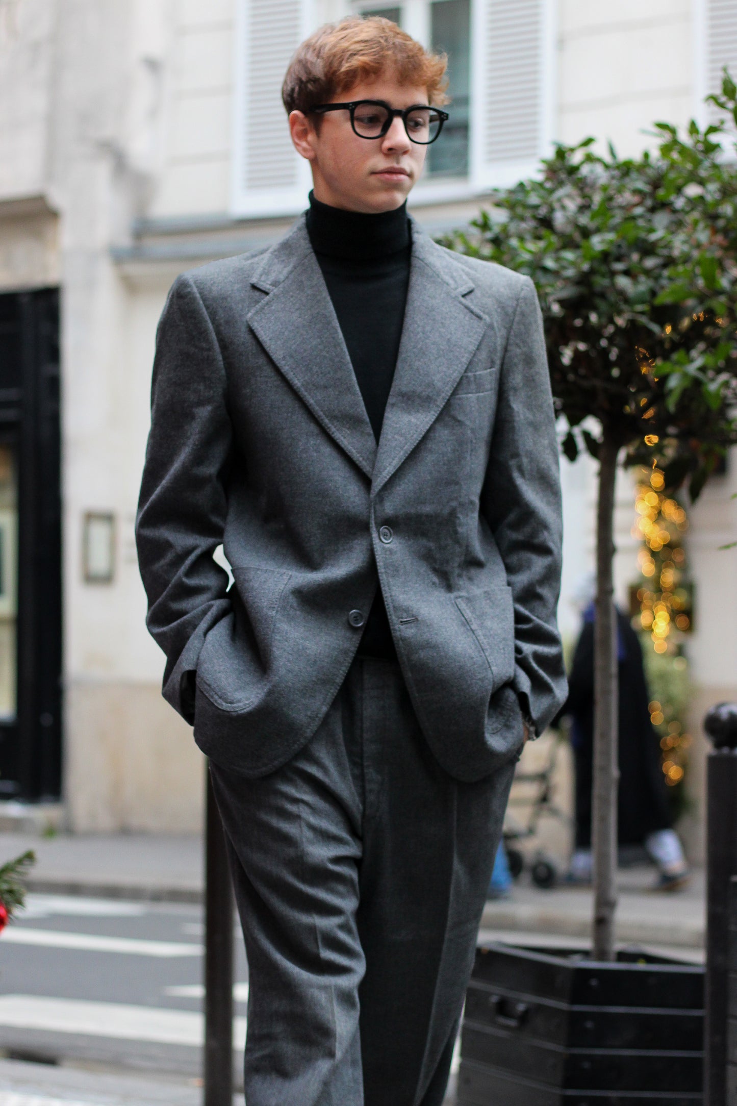 Sur-mesure costume en laine