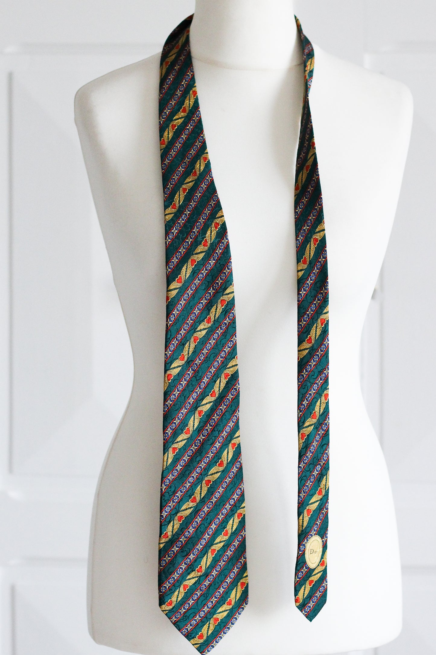 Christian Dior cravate en soie