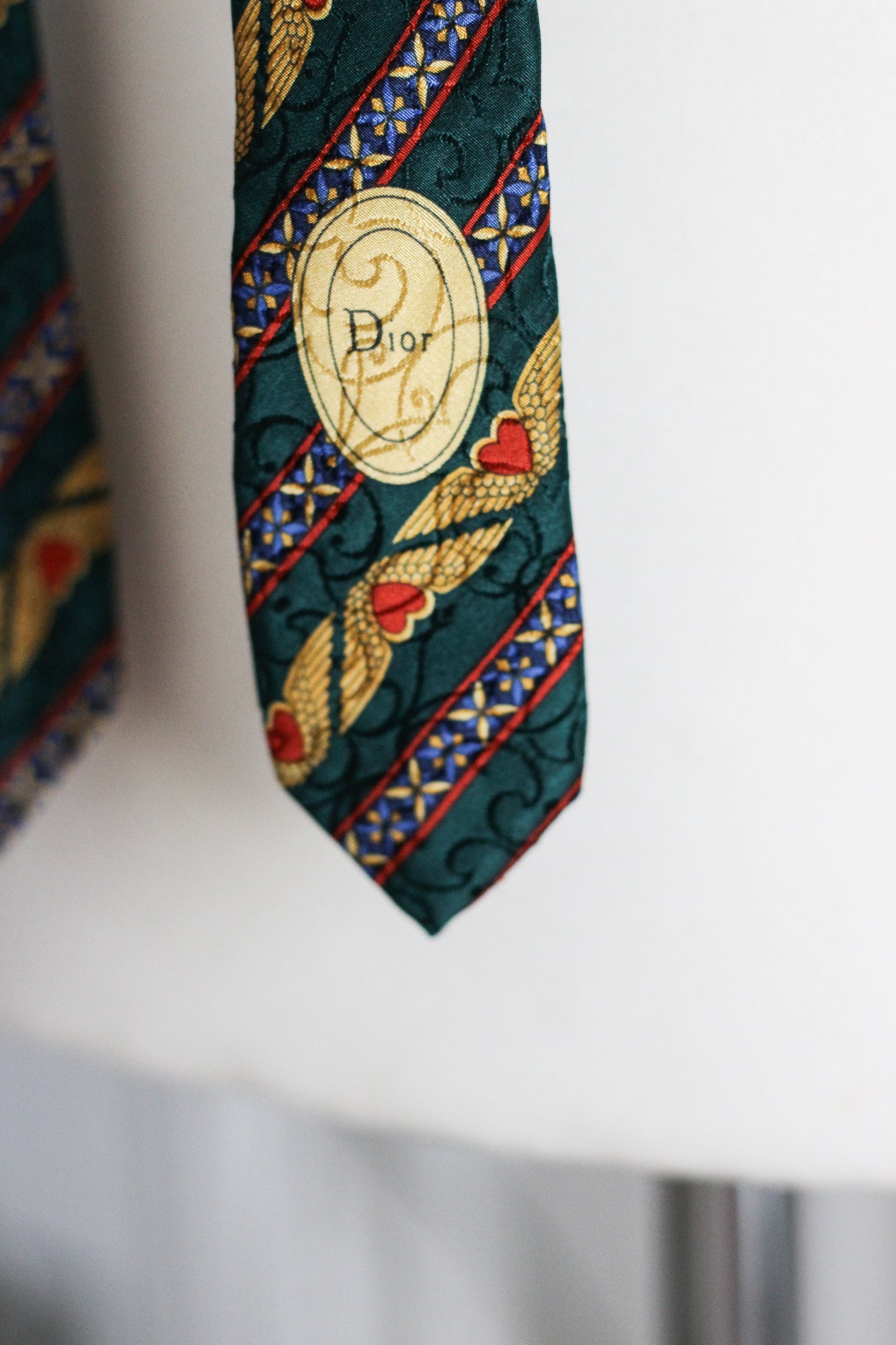 Christian Dior cravate en soie