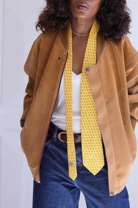 Dior cravate à motif