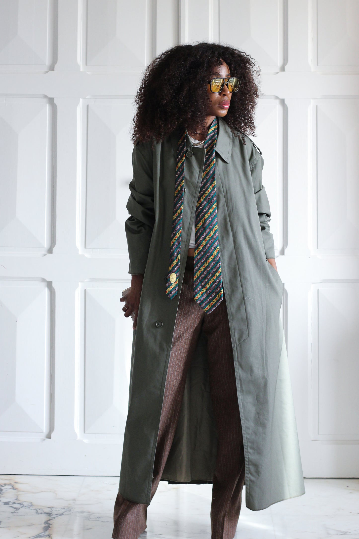 Christian Dior cravate en soie