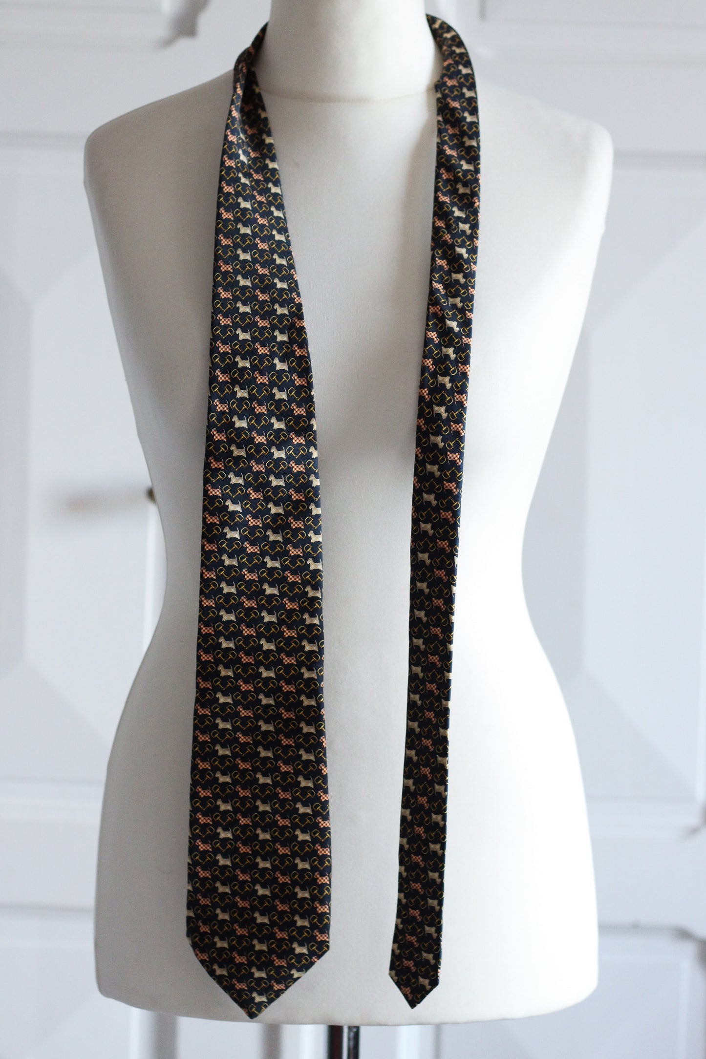 Lancel cravate en soie