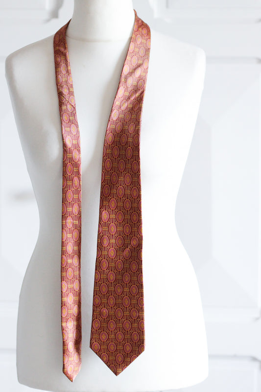 Lanvin cravate en soie