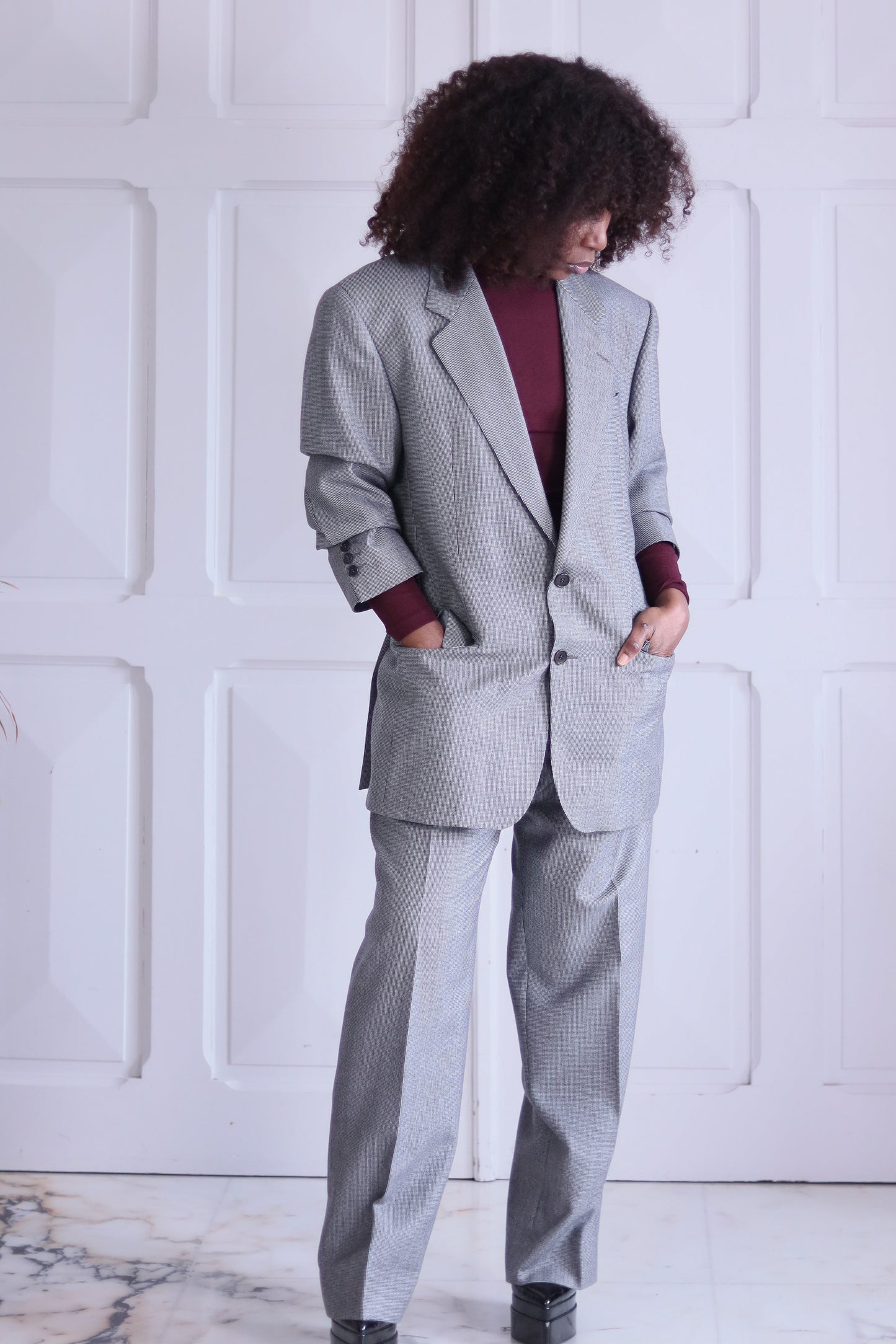 Alexandre tailleur pantalon laine vierge