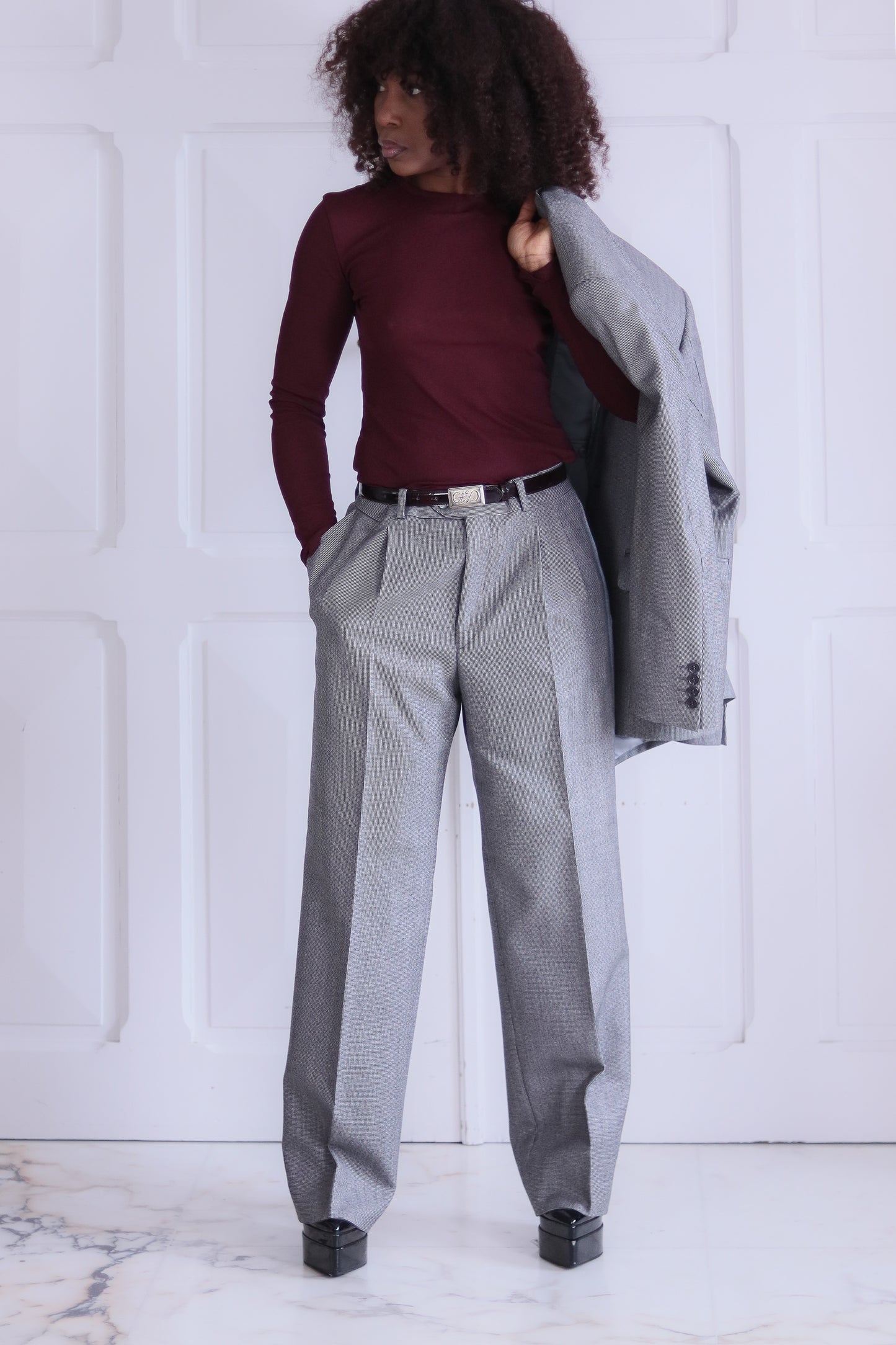 Alexandre tailleur pantalon laine vierge