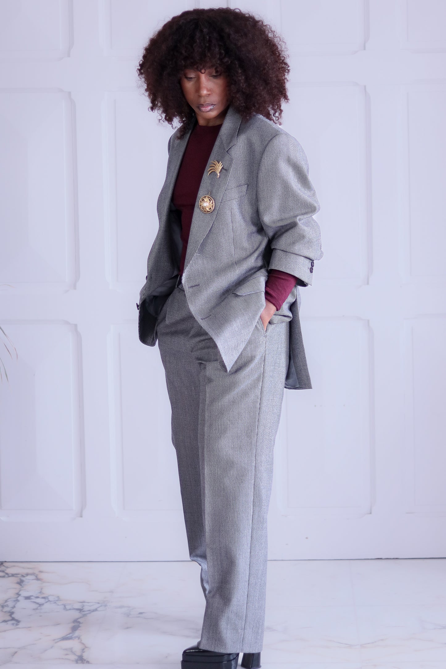 Alexandre tailleur pantalon laine vierge