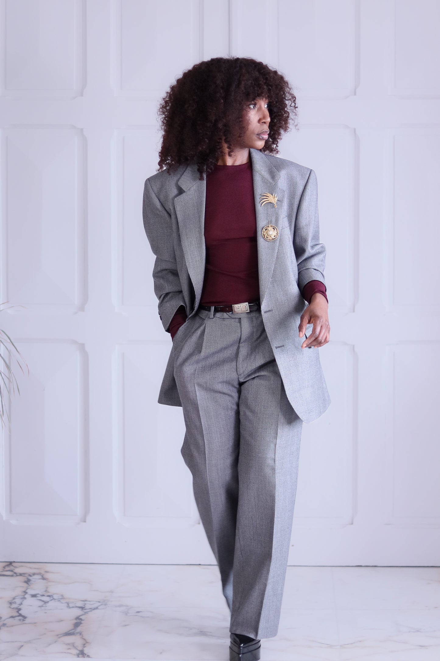 Alexandre tailleur pantalon laine vierge