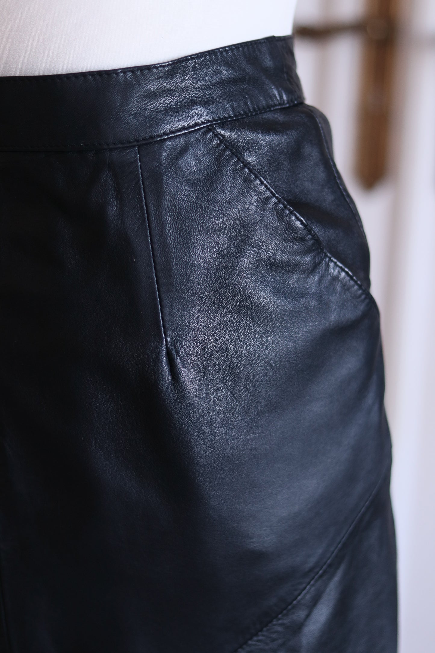 Marc Sylvain ensemble jupe en cuir