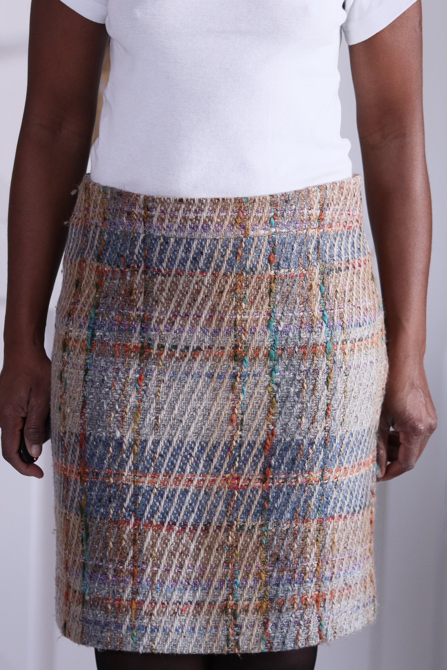 Scapa tailleur jupe tweed