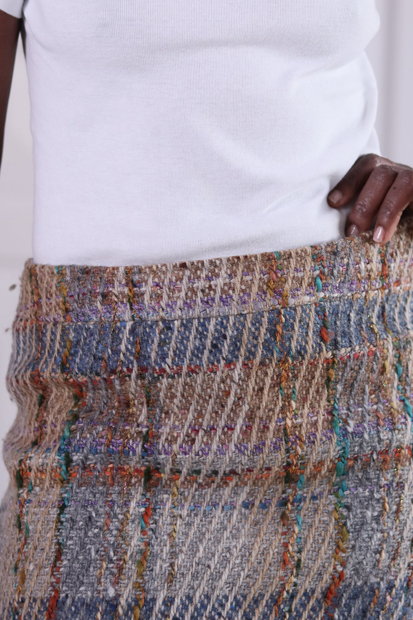 Scapa tailleur jupe tweed