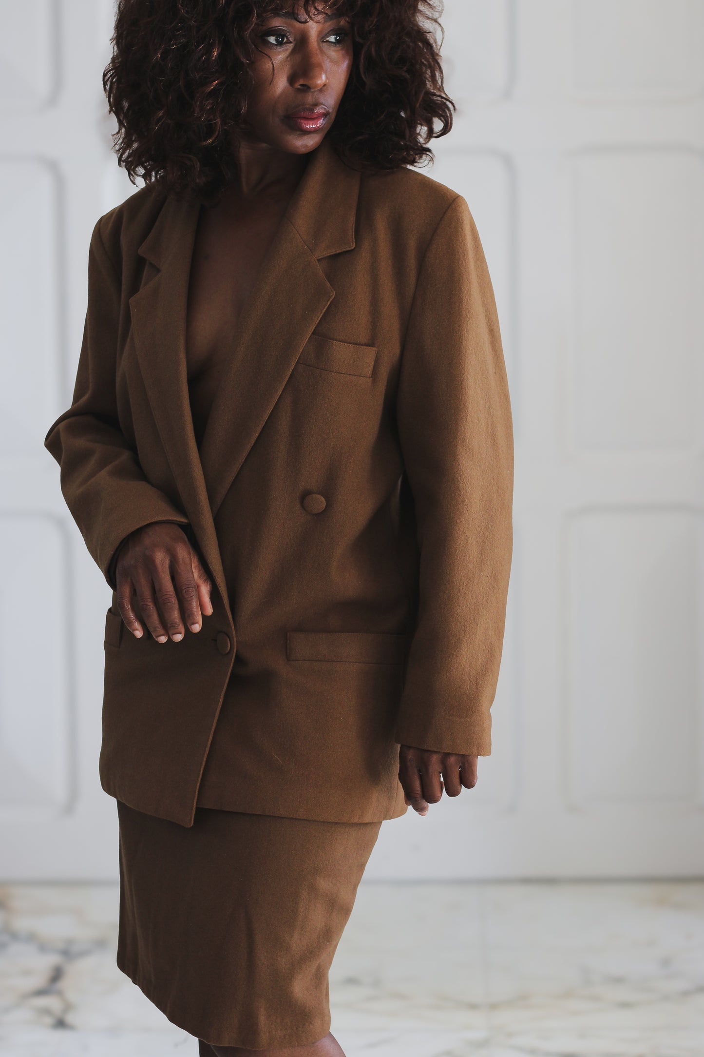 Ensemble tailleur  jupe vintage fabrication française