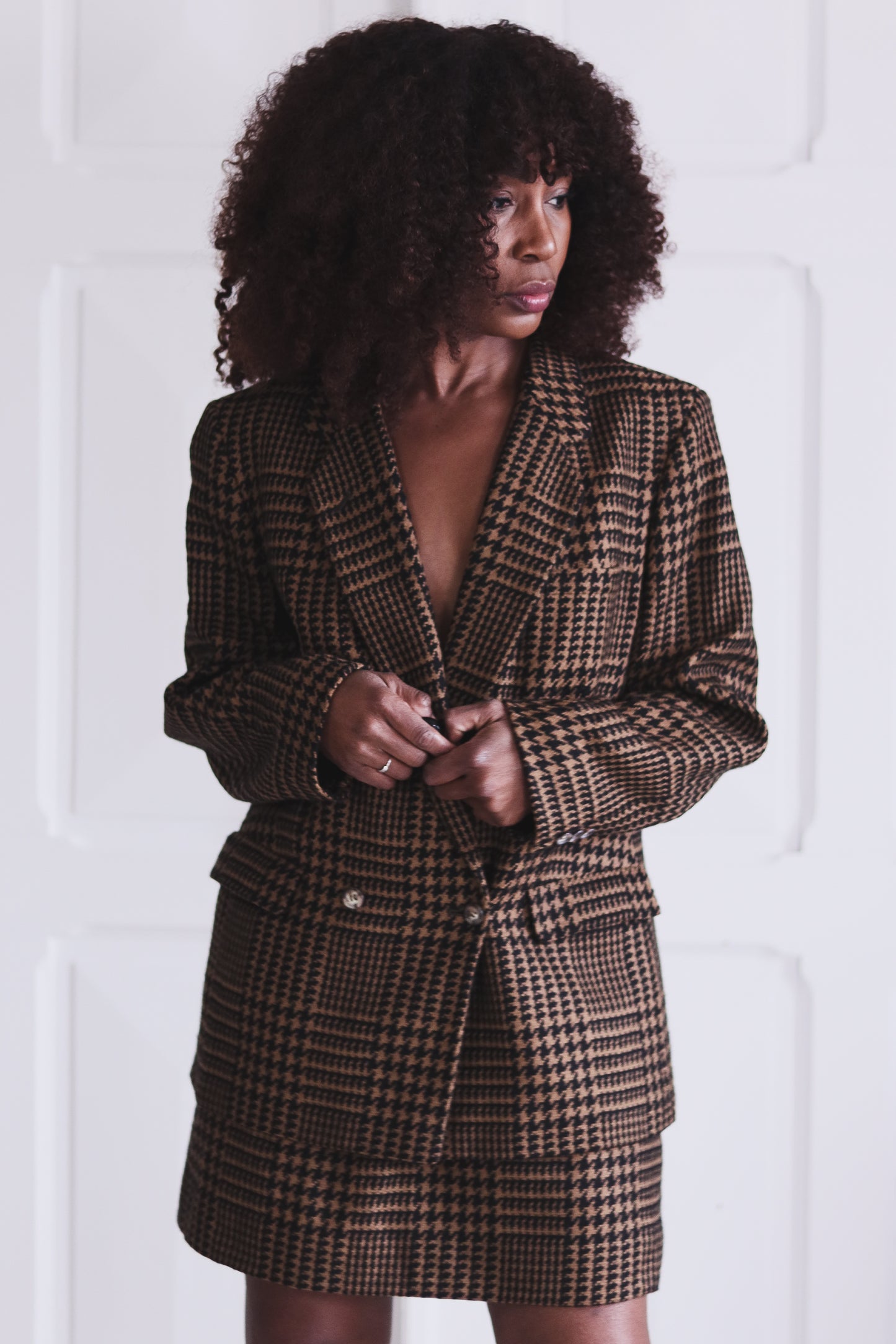 Burberry's ensemble jupe en laine