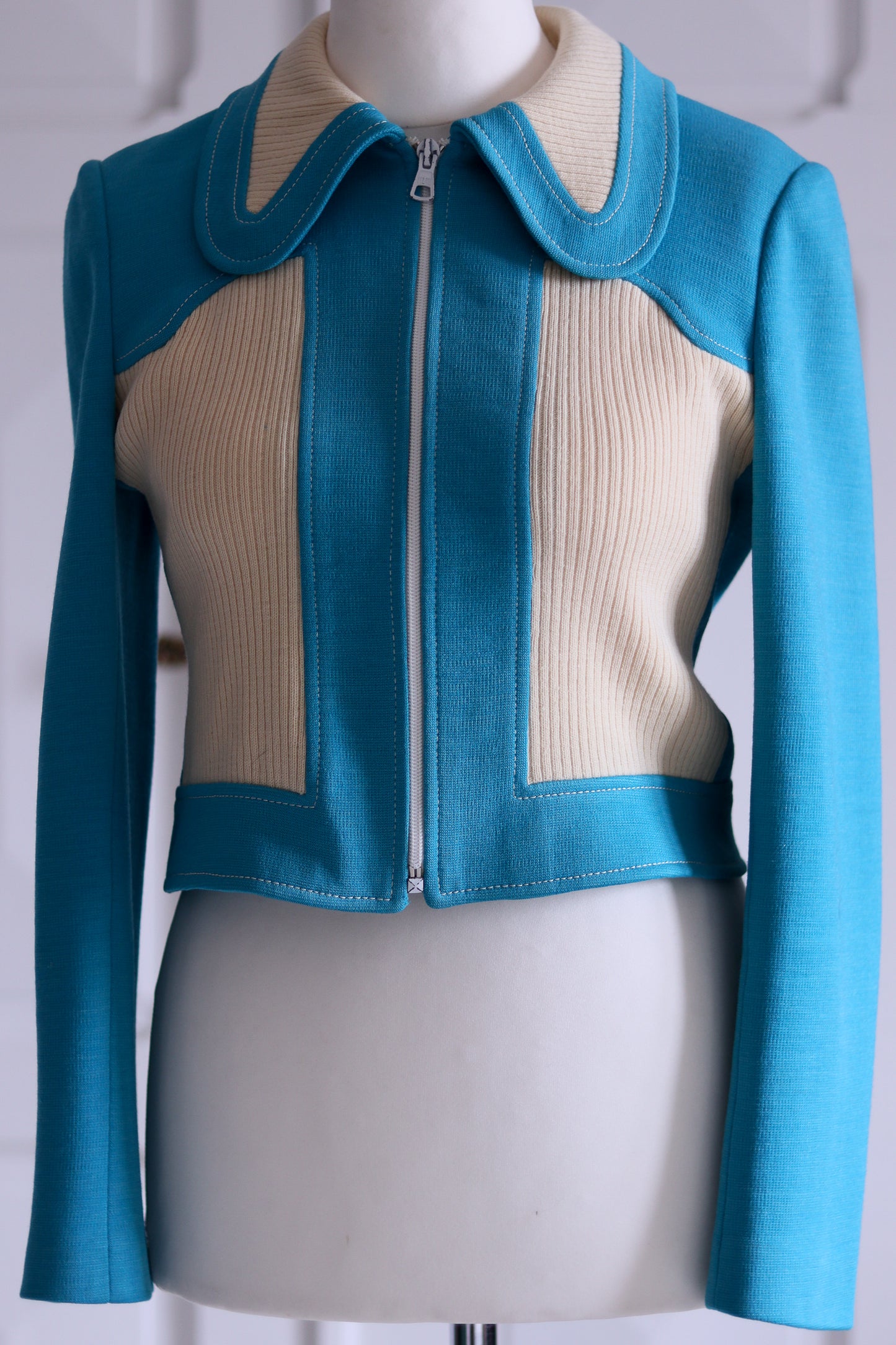 Fait main ensemble jupe années 70