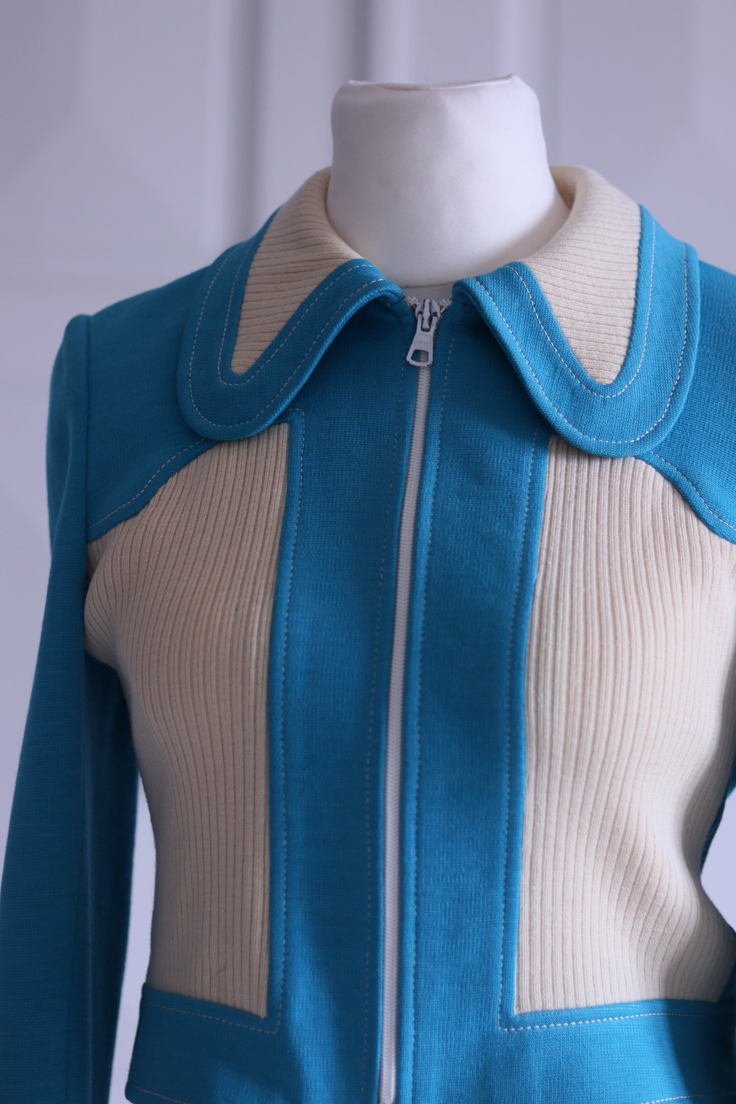 Fait main ensemble jupe années 70