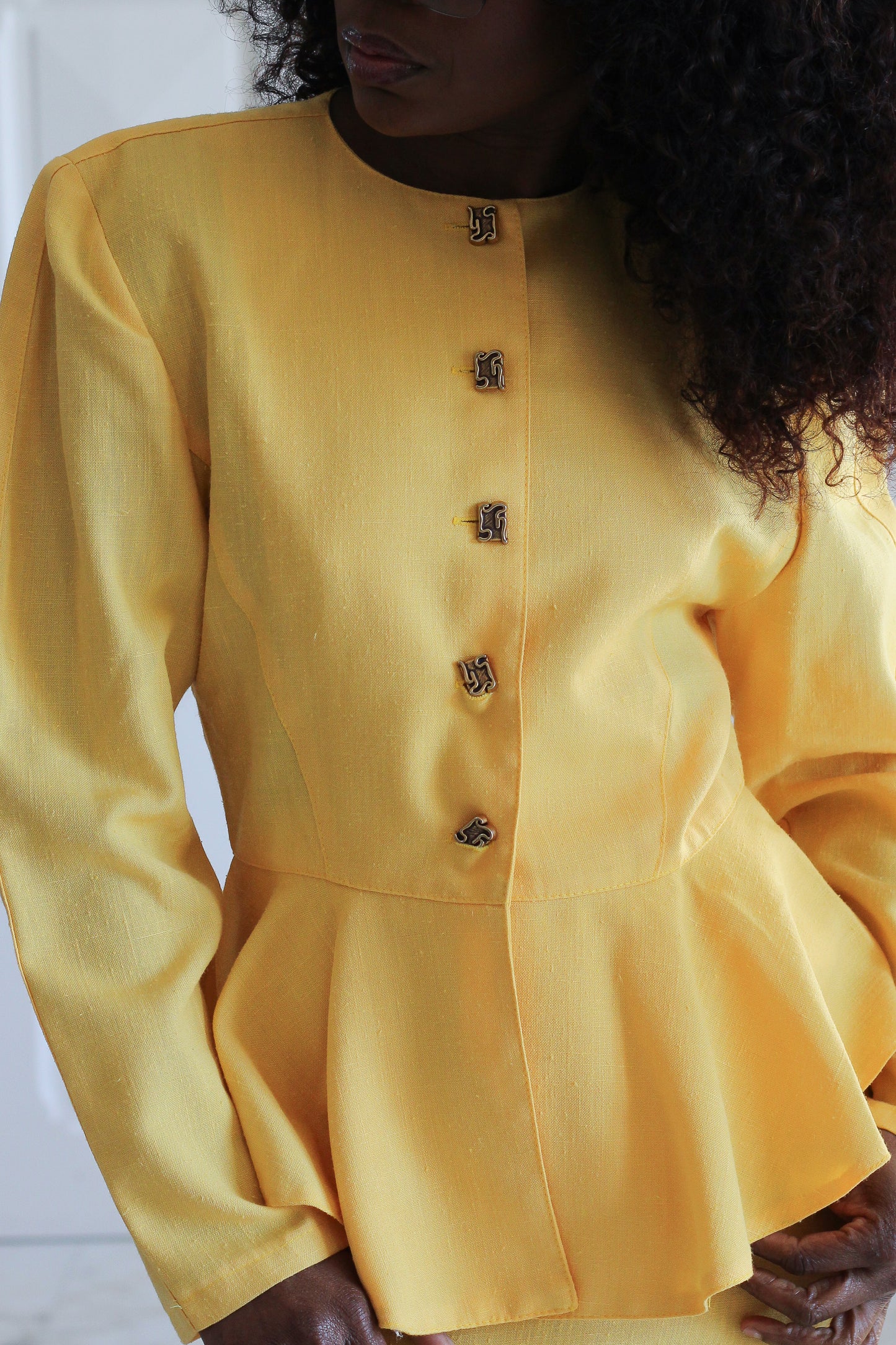 Vintage années 1980 ensemble jupe