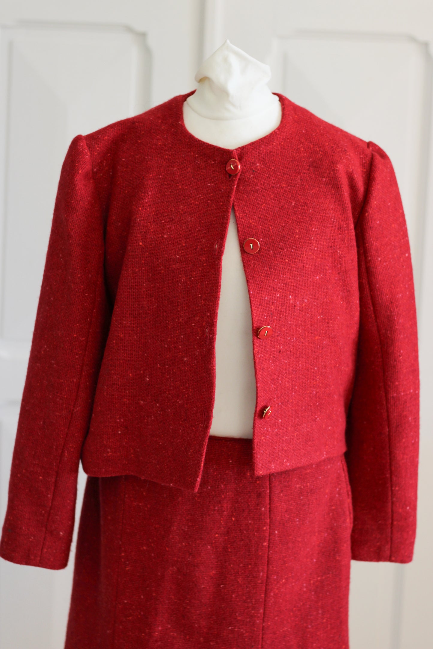 Ensemble jupe en laine