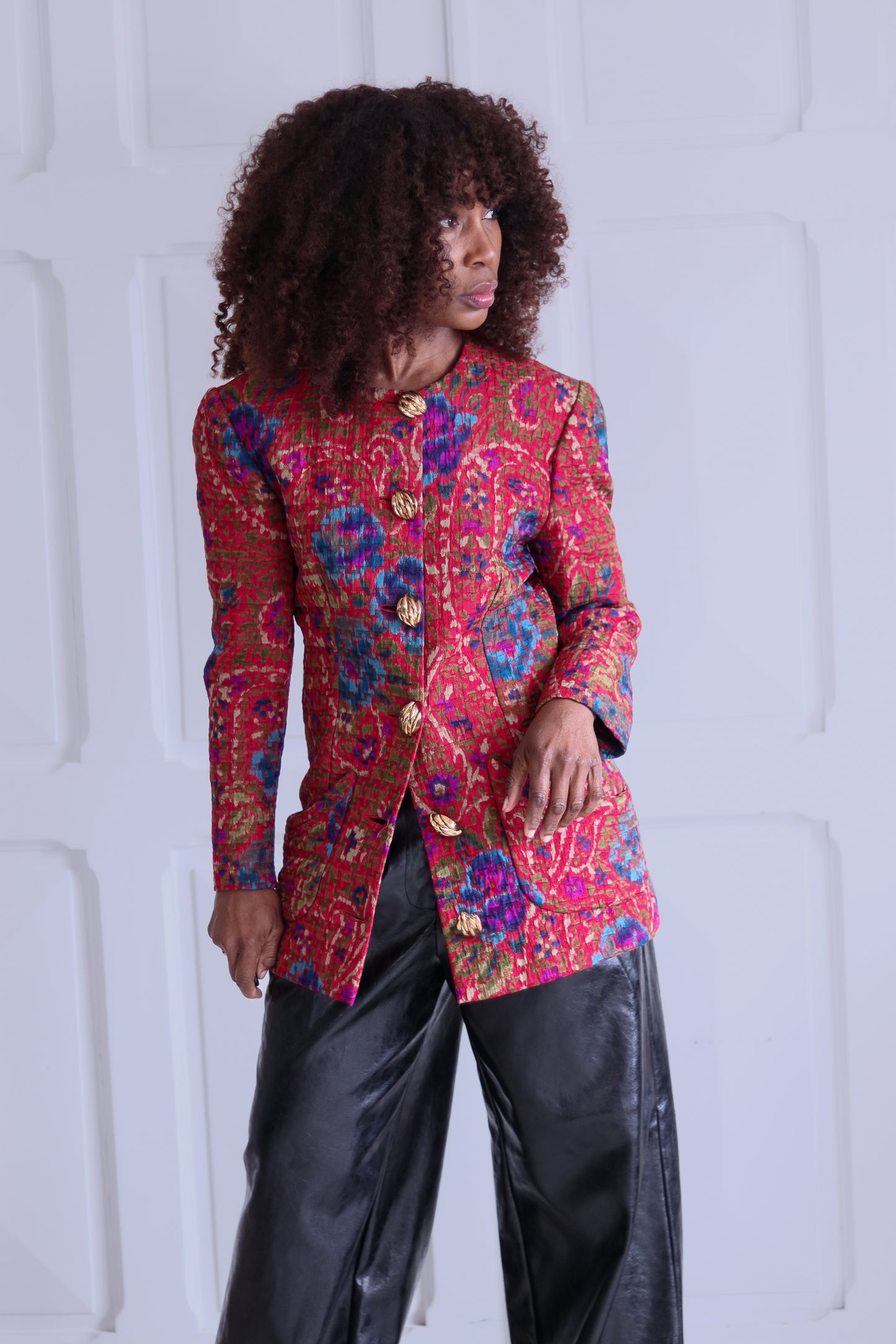 Fait main veste années 1980