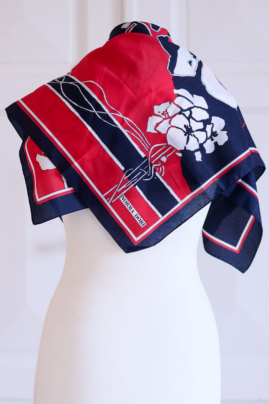 Norma Dori foulard floral