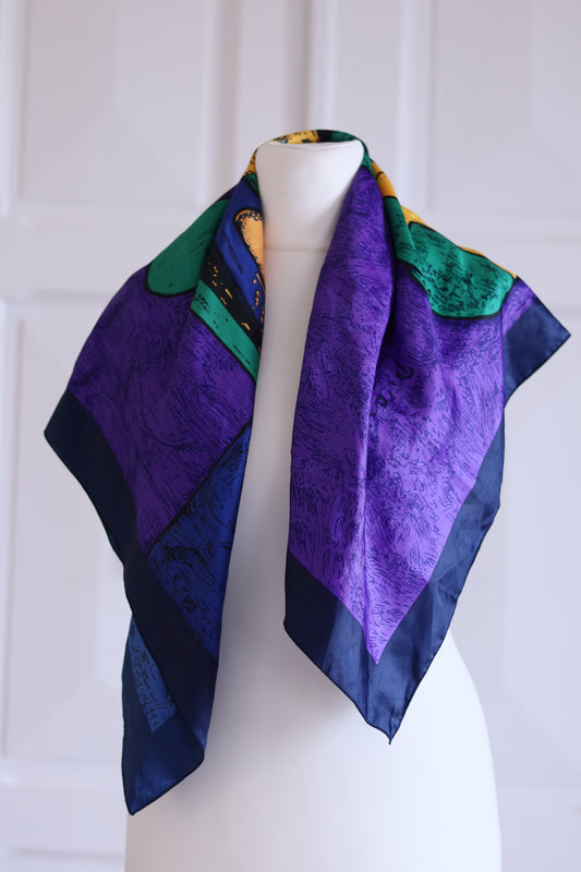 Foulard vintage inspiration Picasso