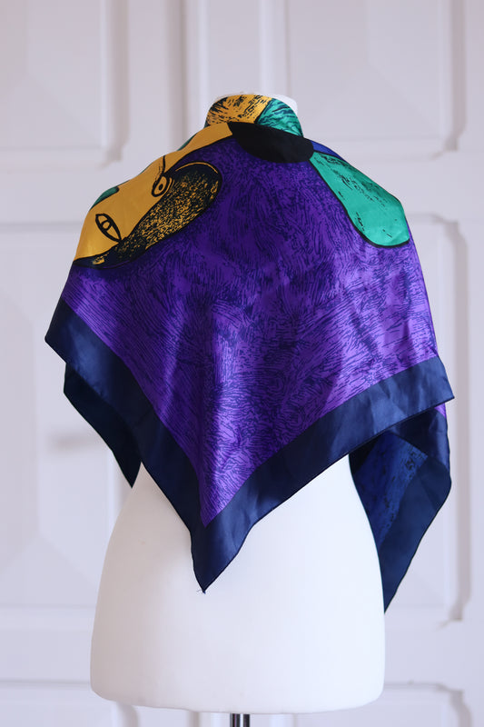 Foulard vintage inspiration Picasso