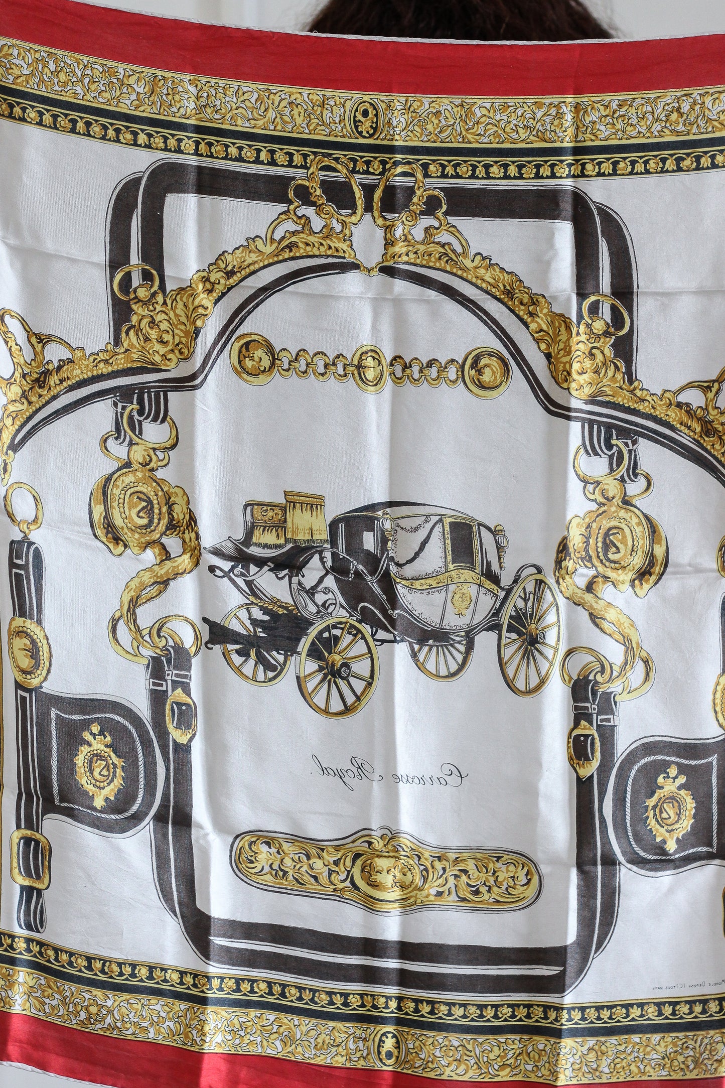 Carosse Royal carré de soie