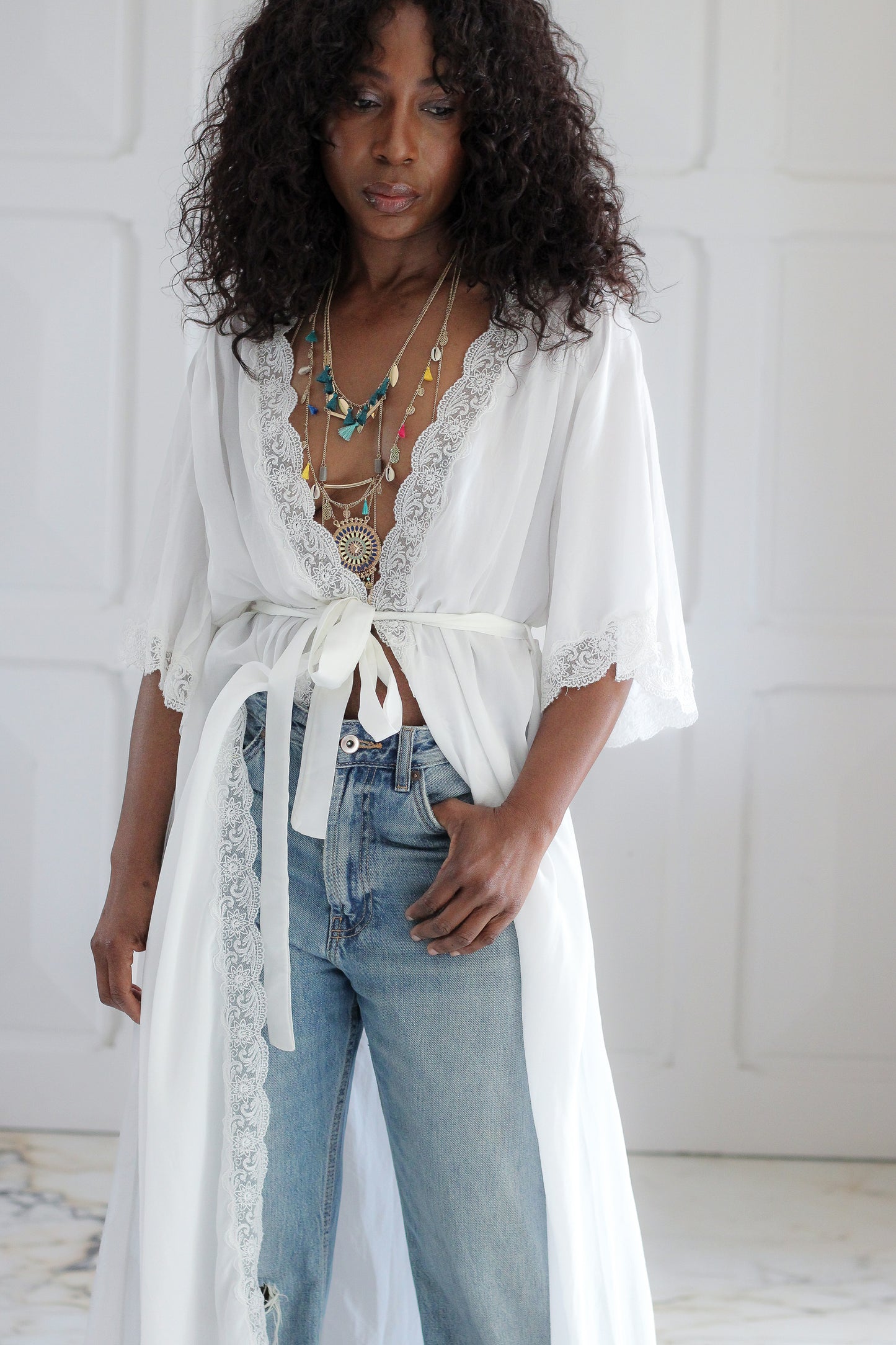 Uyum Camasir  déshabillé kimono lingerie vintage