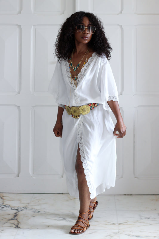 Uyum Camasir  déshabillé kimono lingerie vintage