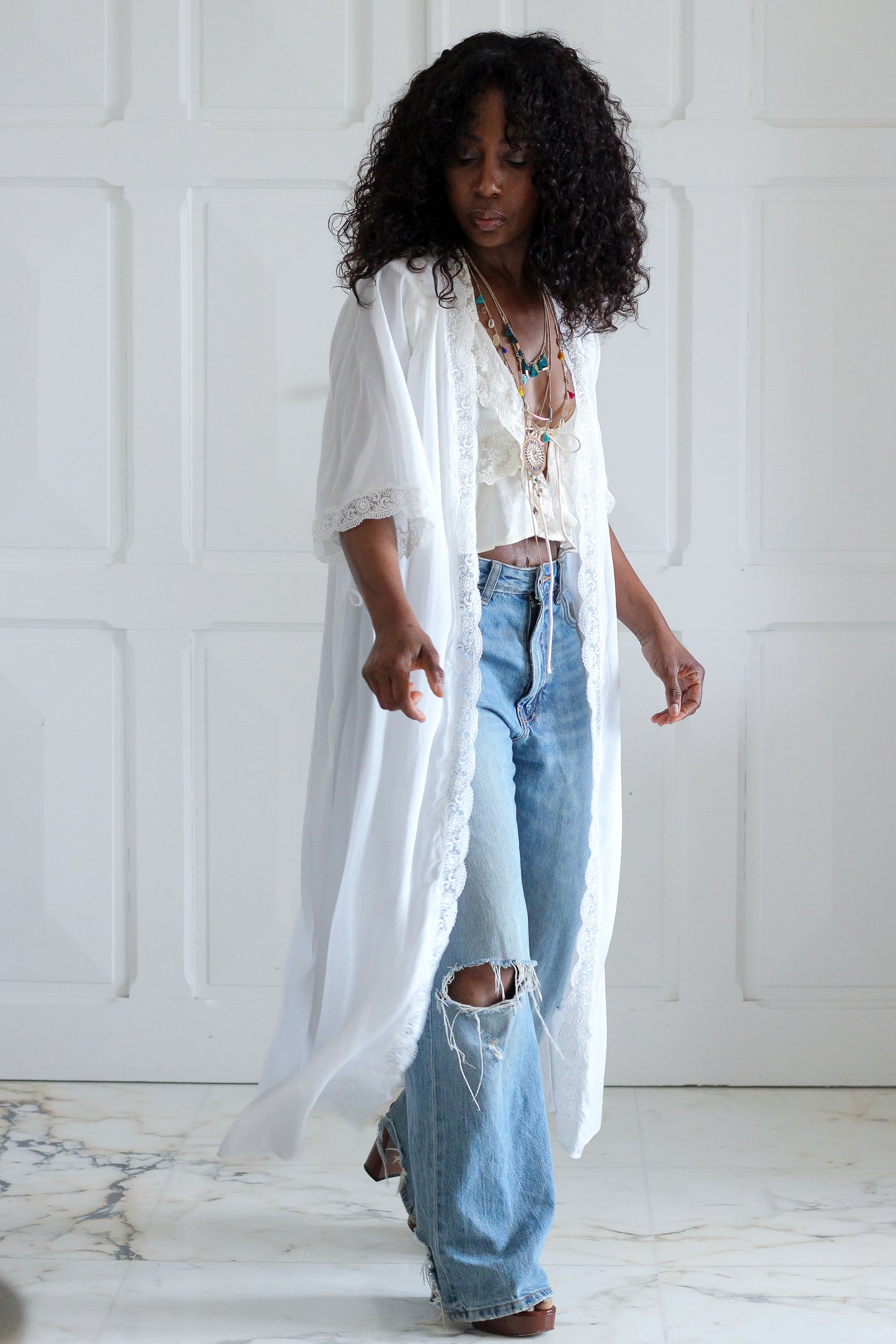 Uyum Camasir  déshabillé kimono lingerie vintage