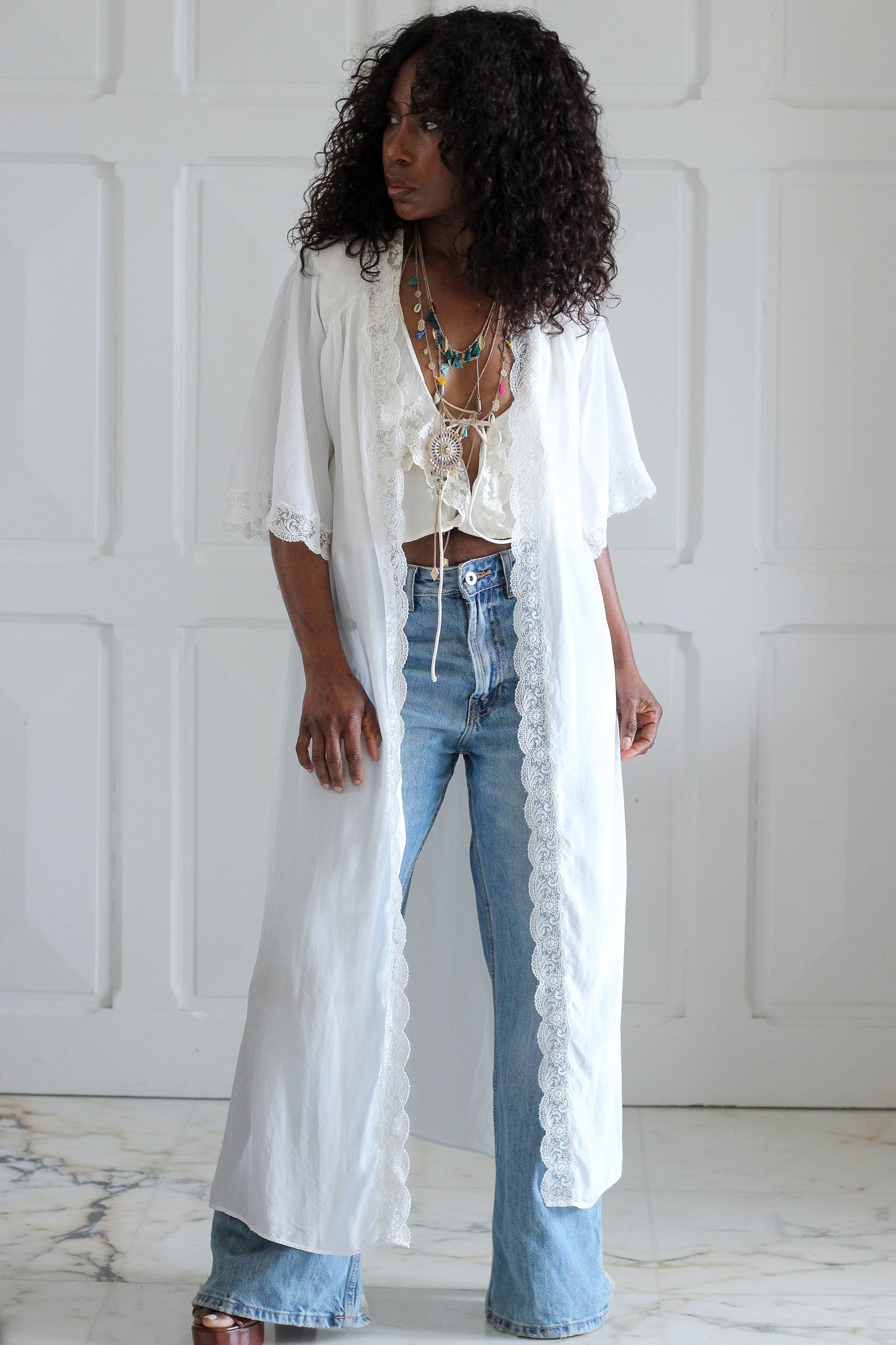 Uyum Camasir  déshabillé kimono lingerie vintage