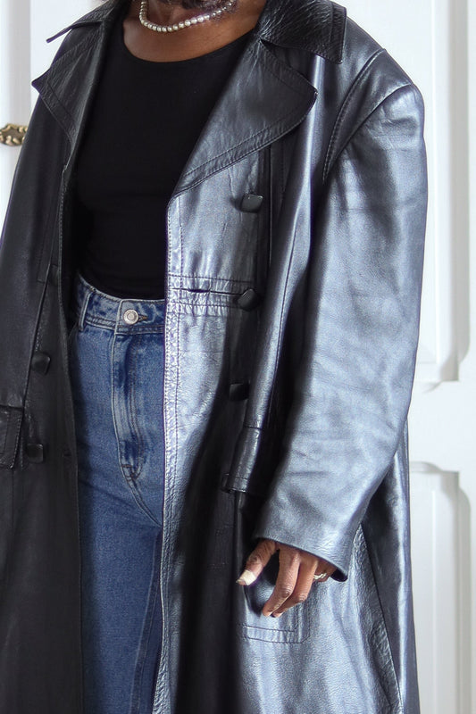 SABRY manteau cuir