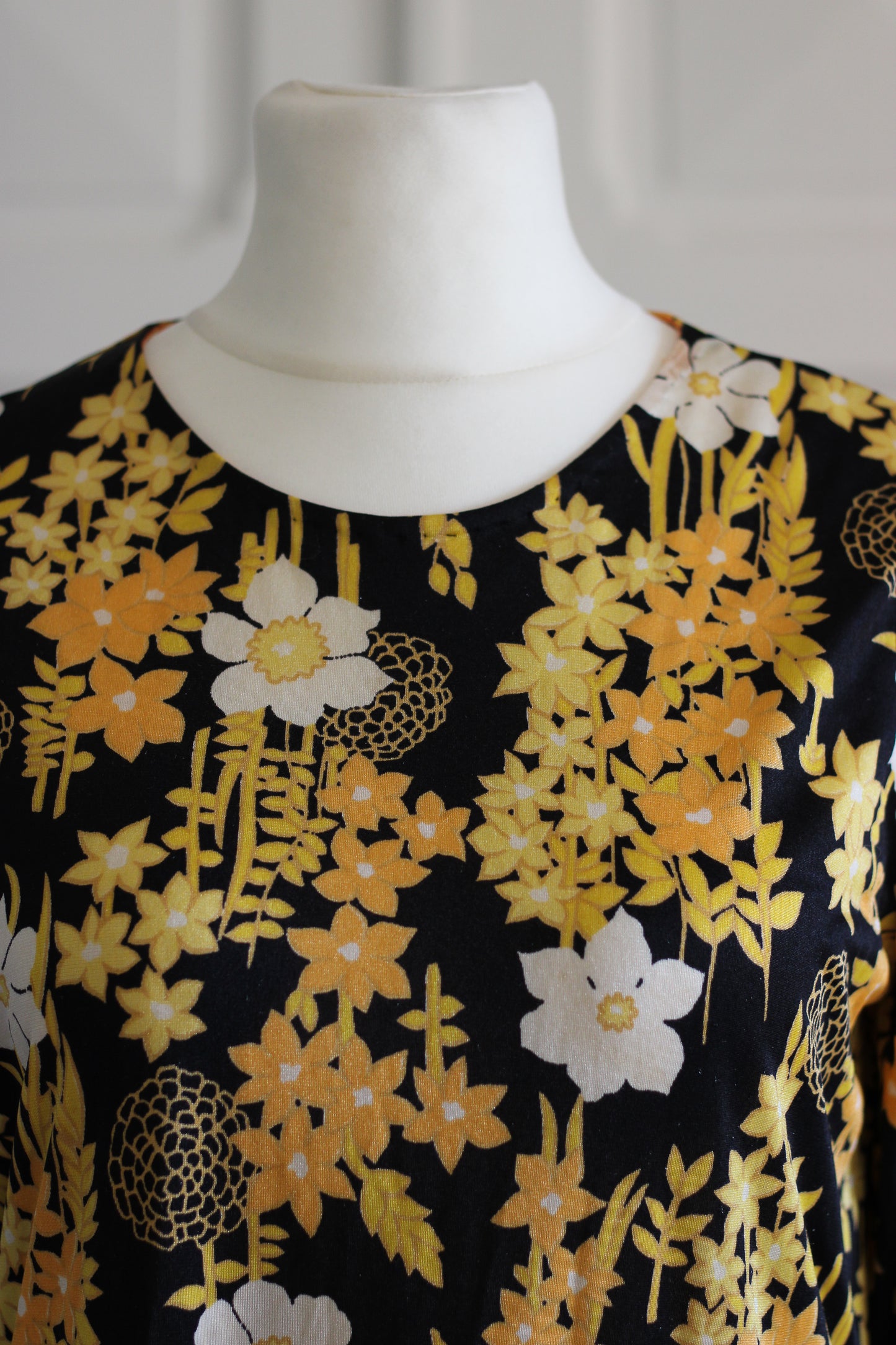 Fait Main longue robe fleurie