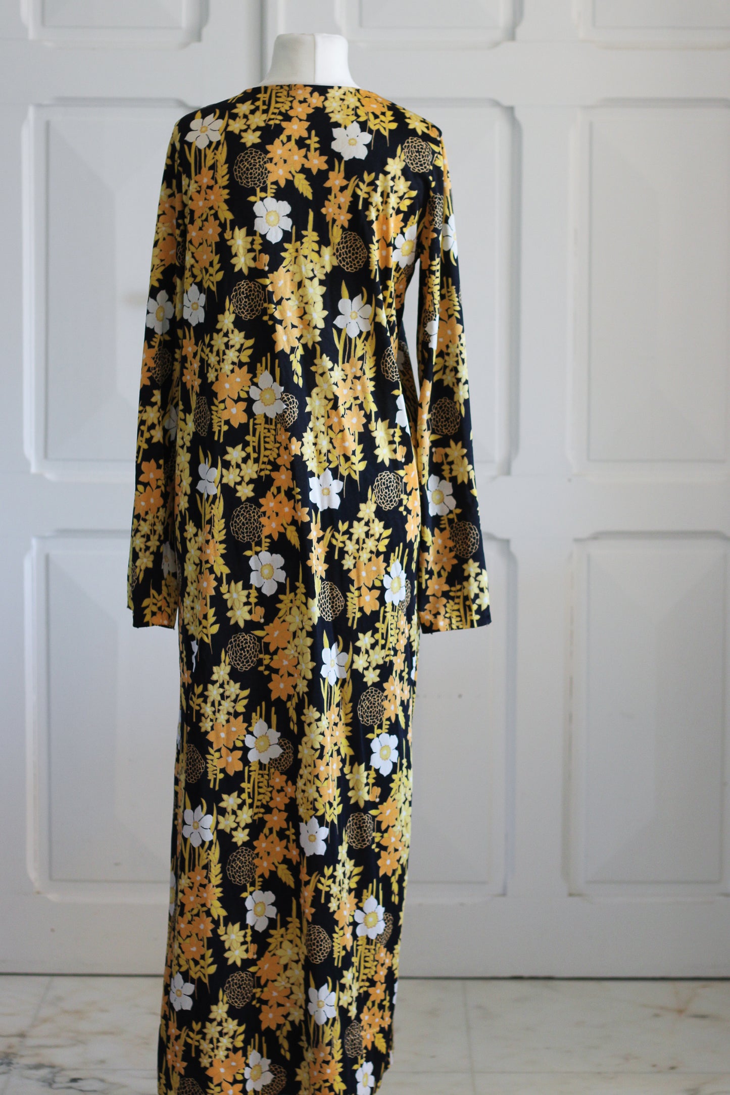 Fait Main longue robe fleurie