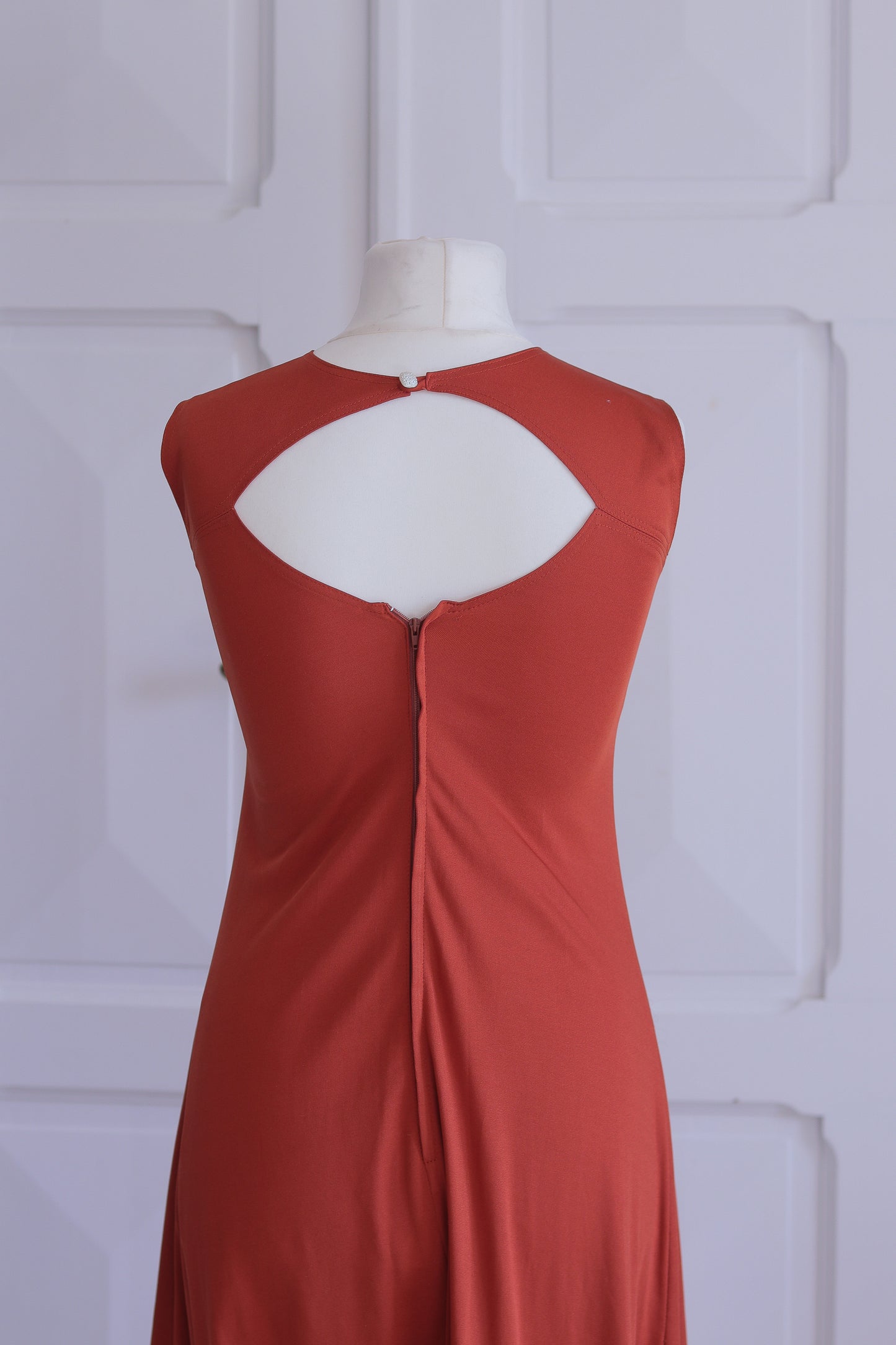 FAIT MAIN longue robe seventies
