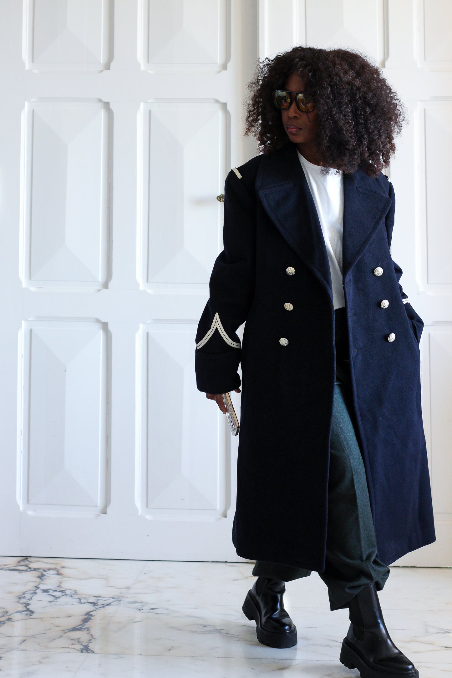 Manteau officier marin