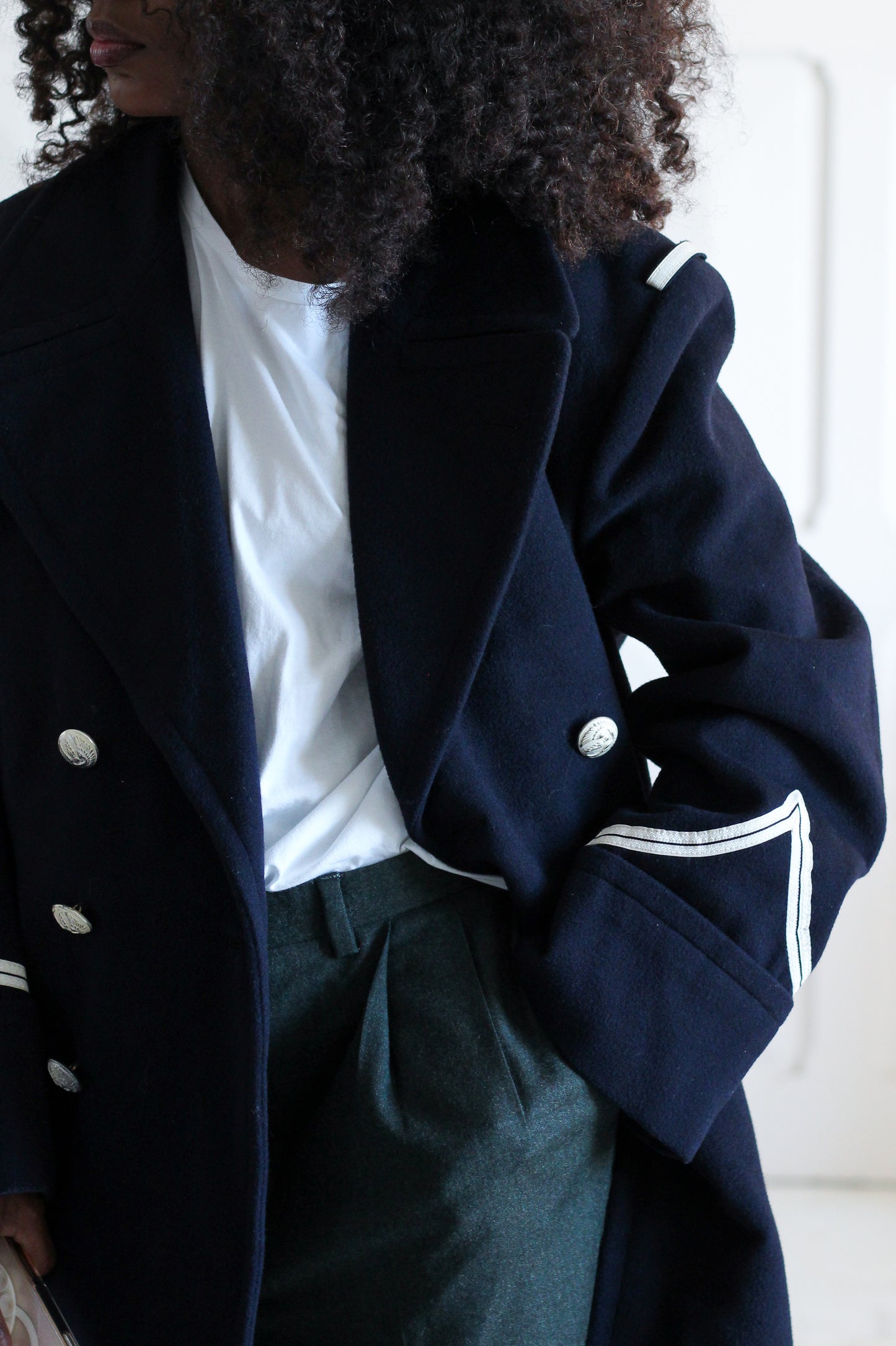 Manteau officier marin