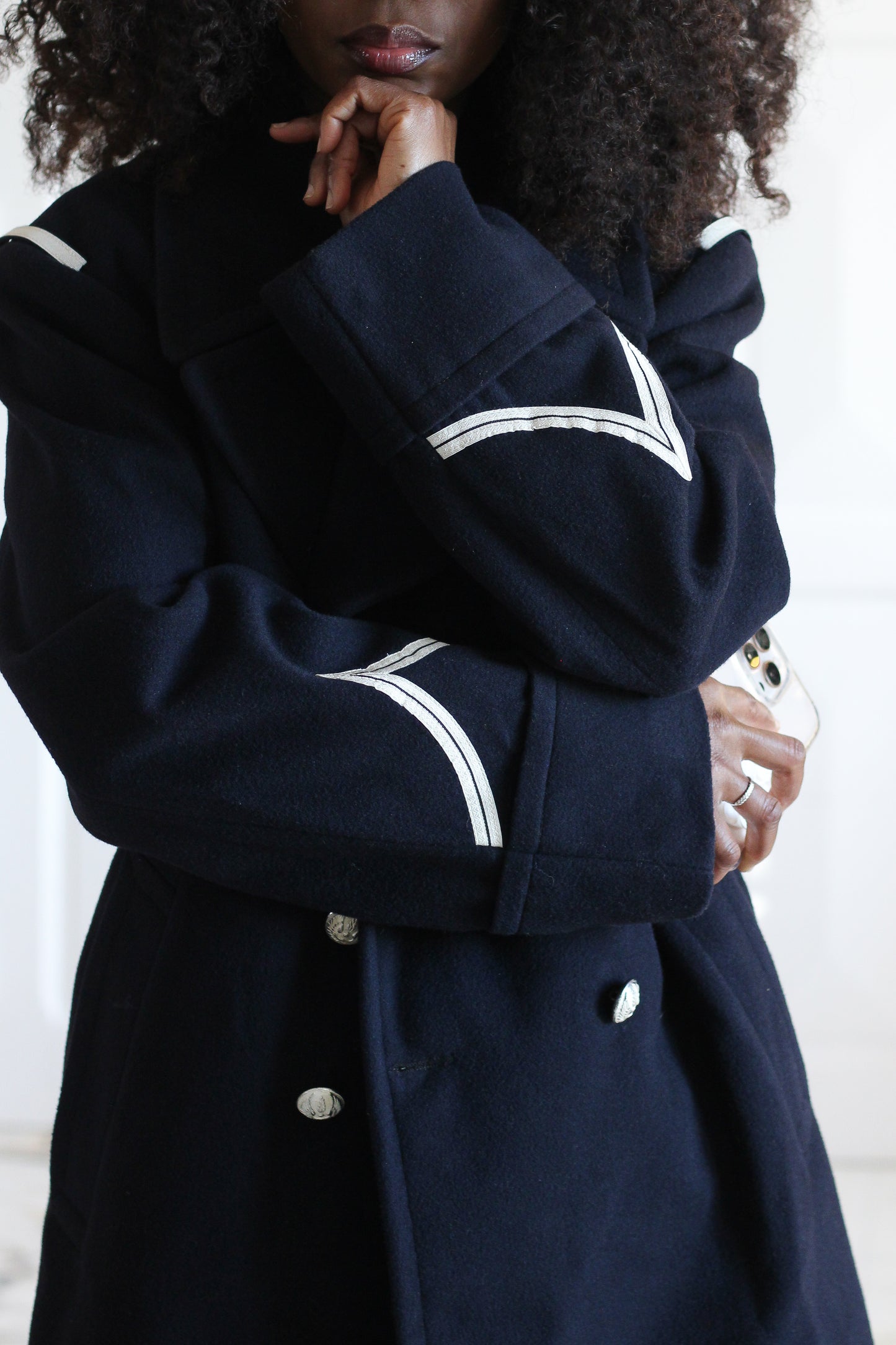 Manteau officier marin
