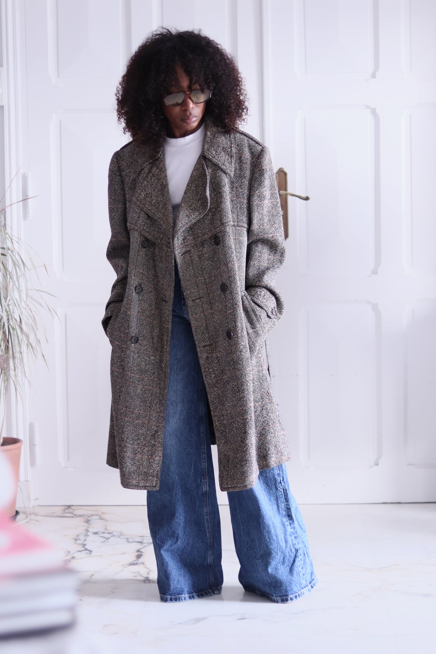 Manteau tweed Bril DP Berytin