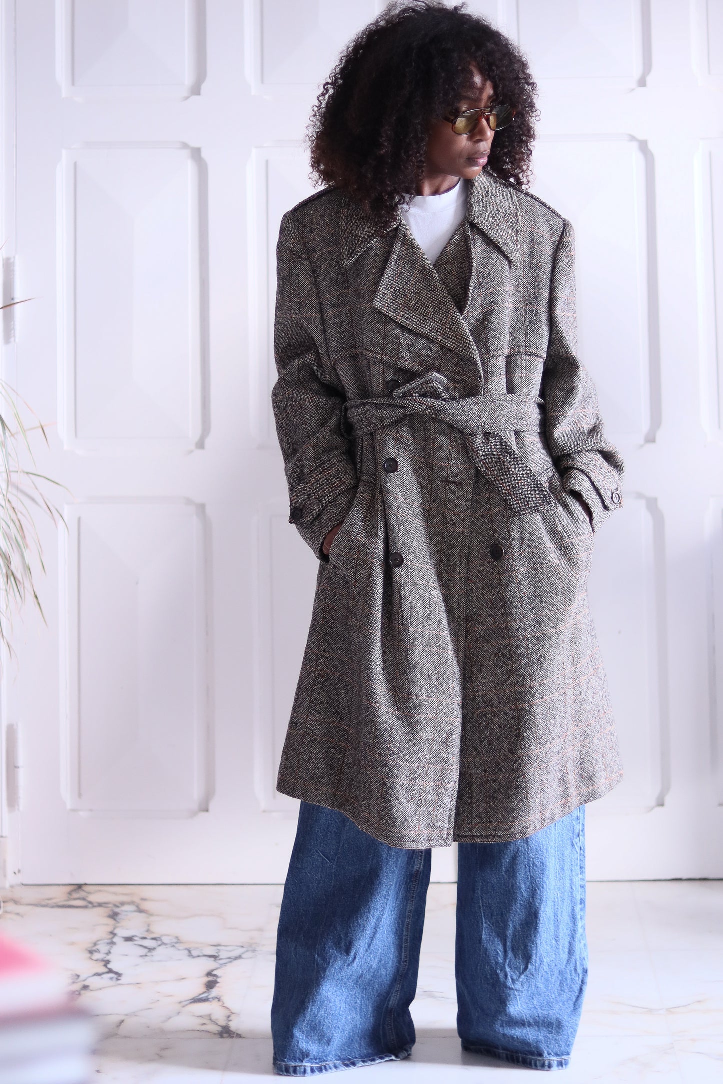 Manteau tweed Bril DP Berytin