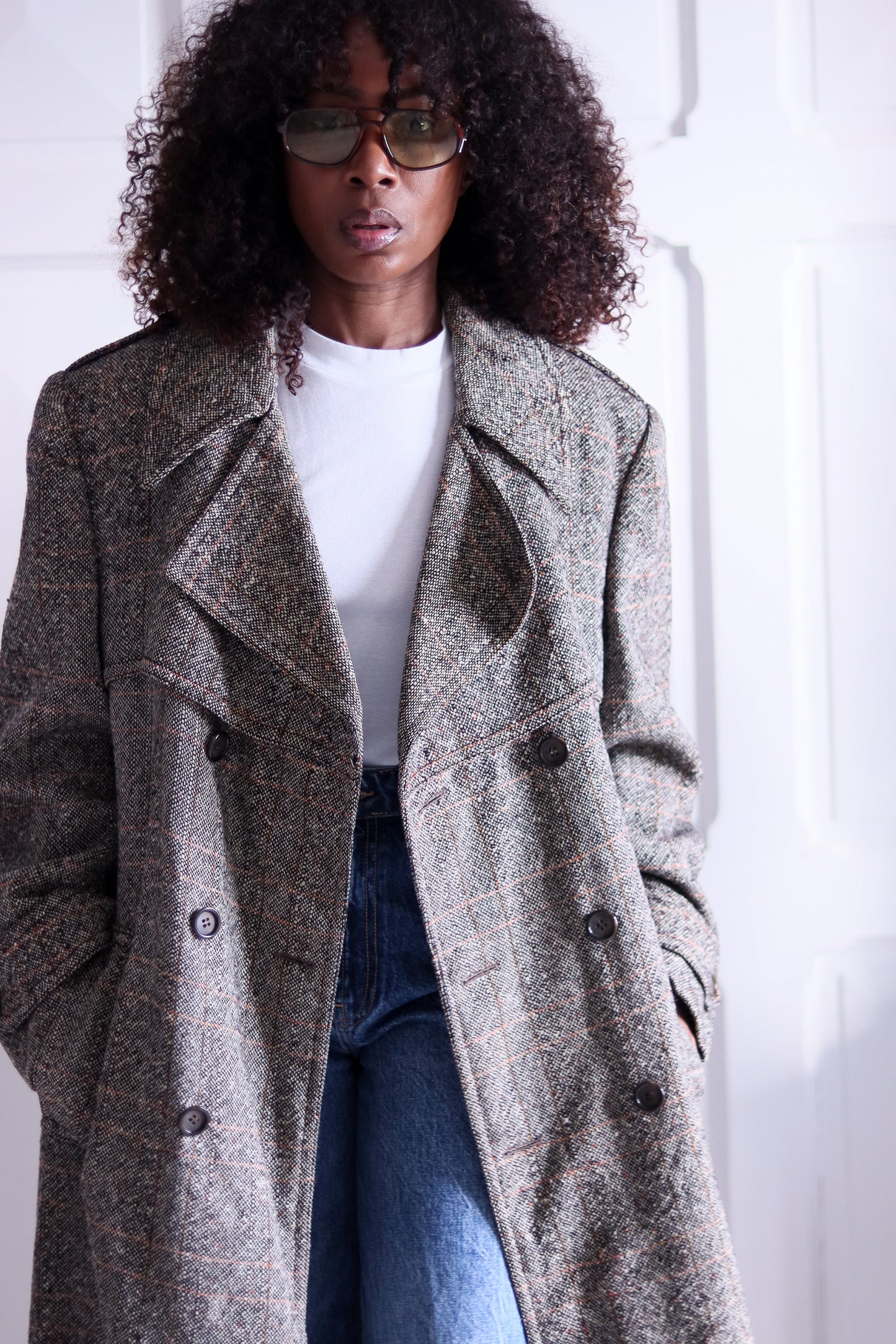 Manteau tweed Bril DP Berytin