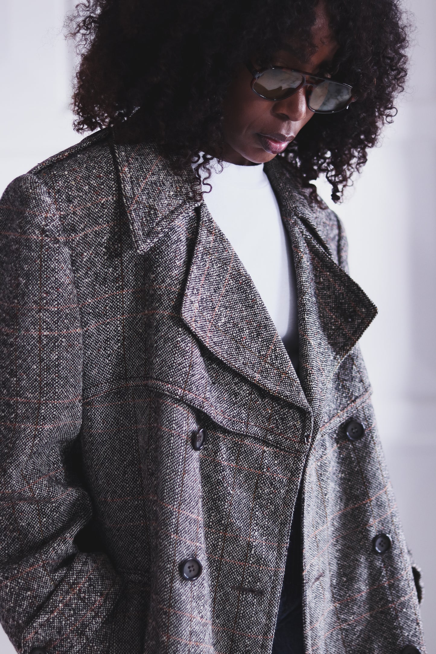 Manteau tweed Bril DP Berytin