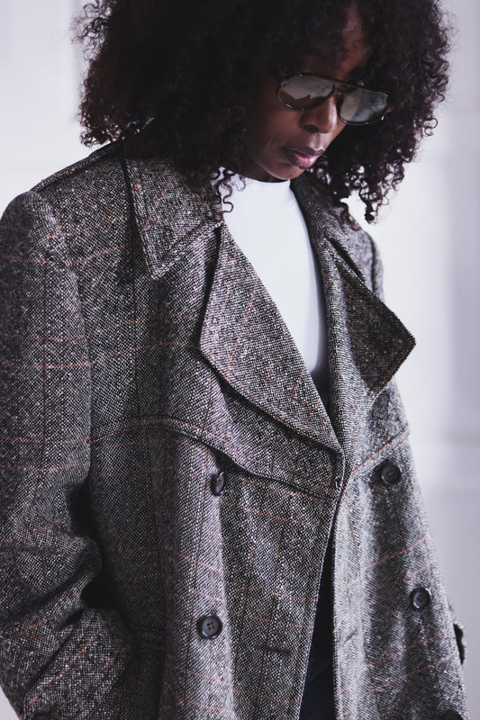 Manteau tweed Bril DP Berytin