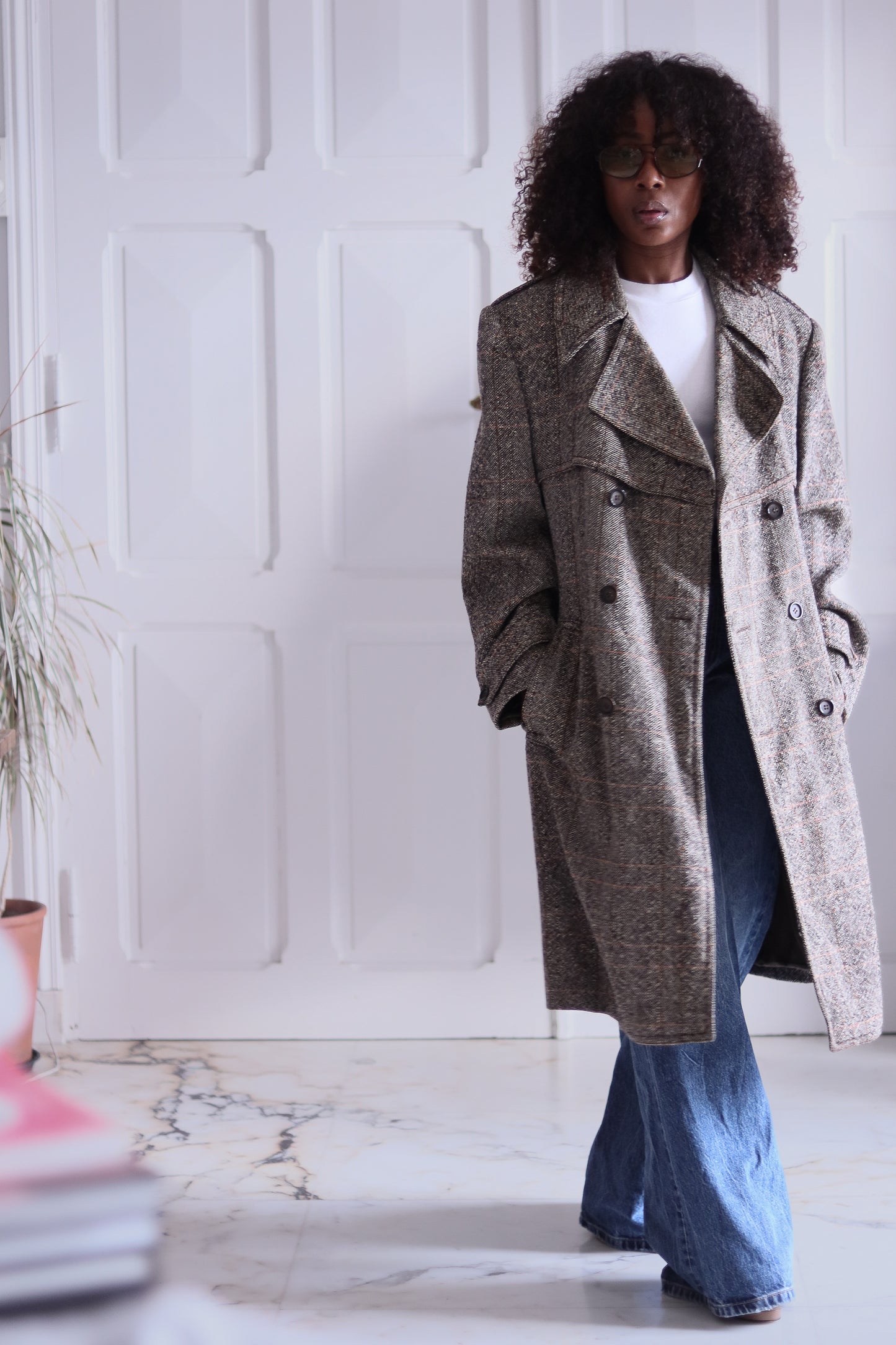 Manteau tweed Bril DP Berytin