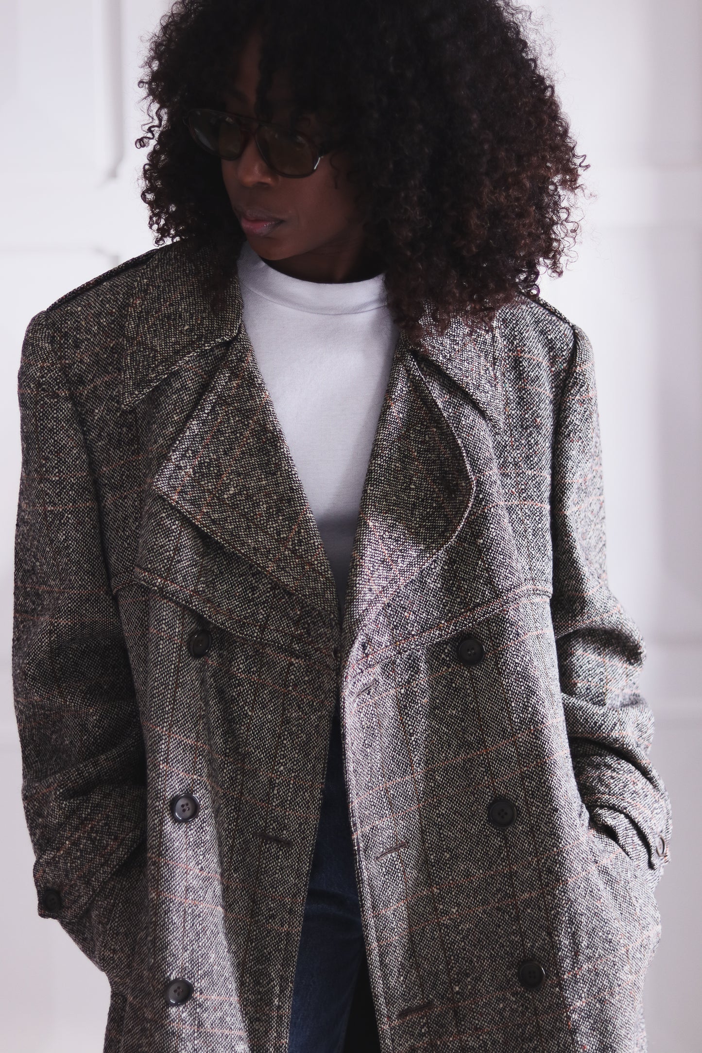 Manteau tweed Bril DP Berytin