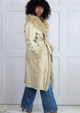 Charger l&#39;image dans la galerie, GIOVANNI manteau fourrure renard vintage
