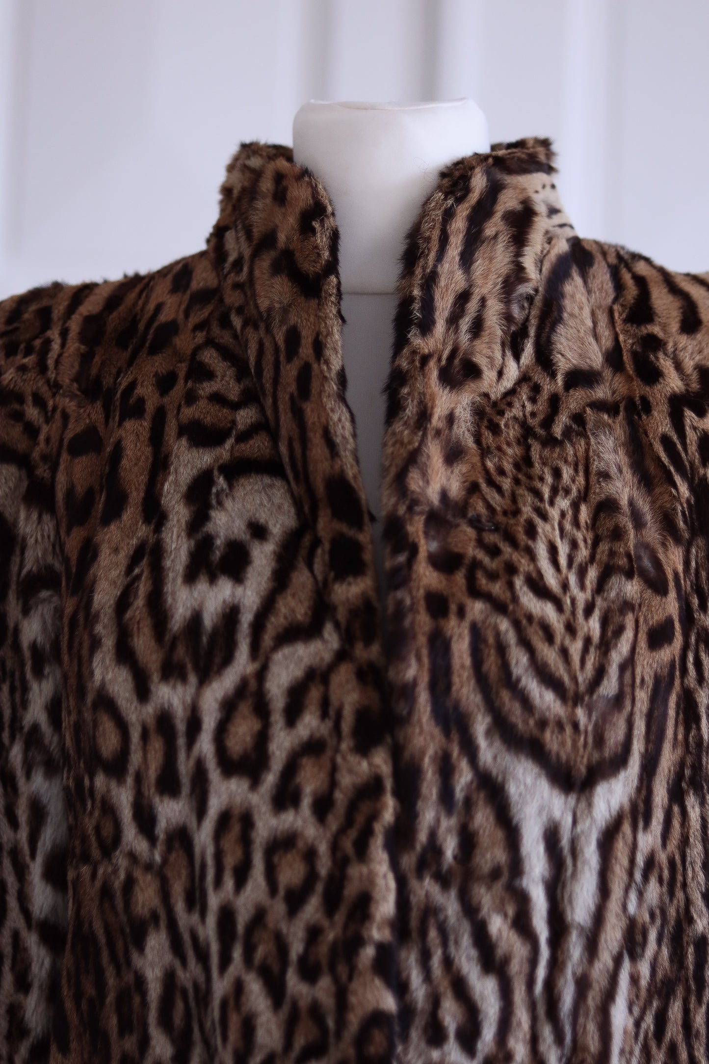 Guy Weil manteau fourrure