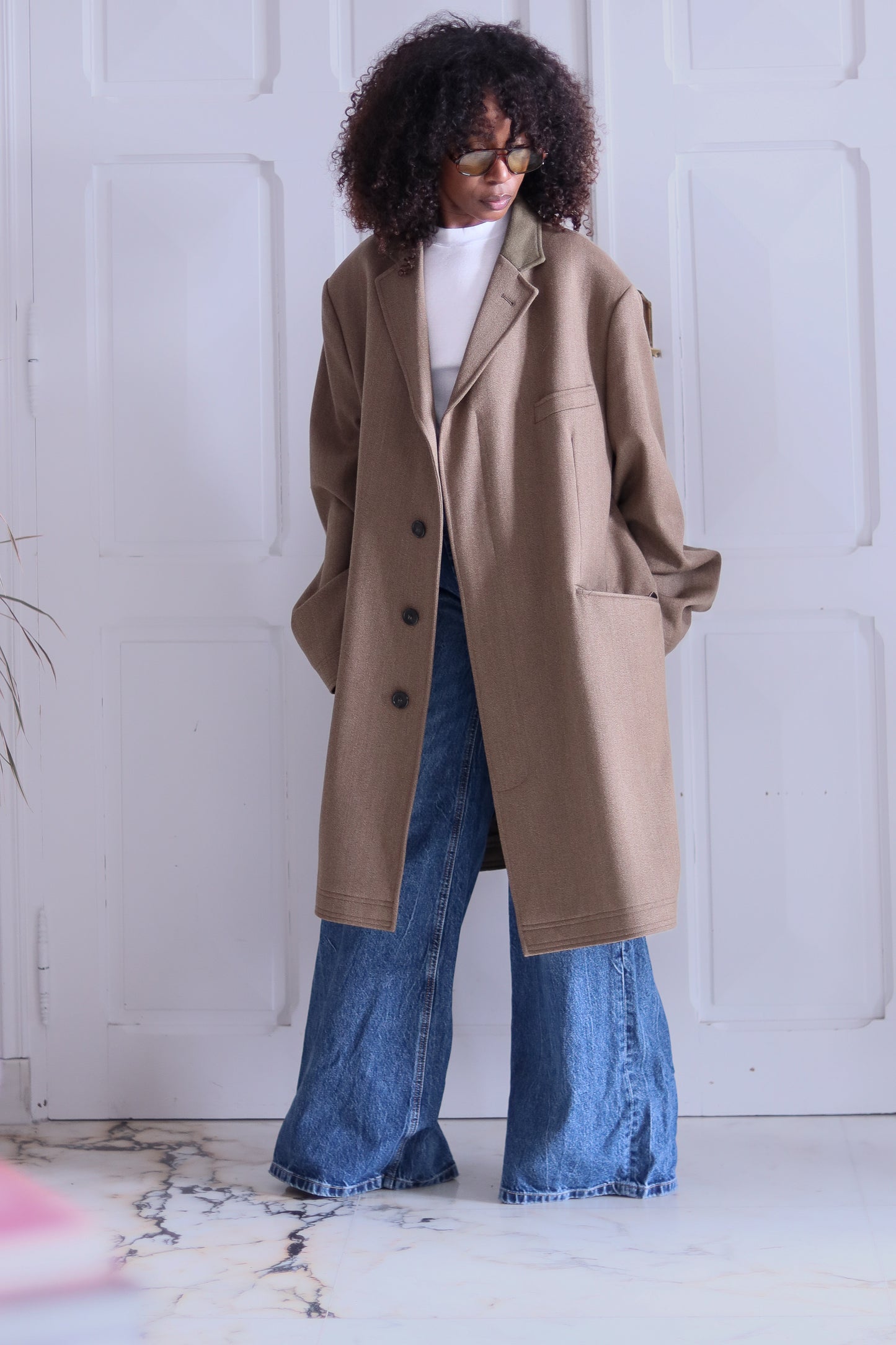 Hackett manteau en laine