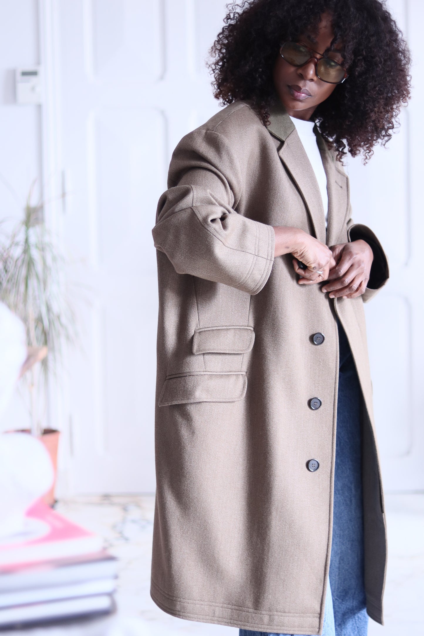 Hackett manteau en laine